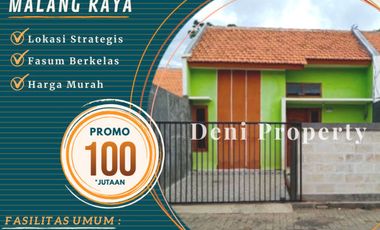 Rumah Subsidi DP Ringan di Krebet dekat Ponpes An Nur Malang