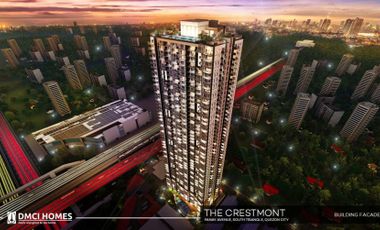 2 Bedroom for sale in The Crestmont by DMCI Homes in Panay Avenue, Quezon City Pre-selling near Centris