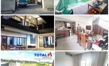 Dijual Rumah Villa 2 Lt 631/600, STRATEGIS BONUS Private Pool, AC & WH, Hrg 9 M NEGO di Kerobokan, Kuta Utara, Badung