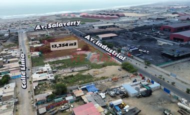 Terreno En Venta 13,354 M2 Salaverry - Av. Industrial