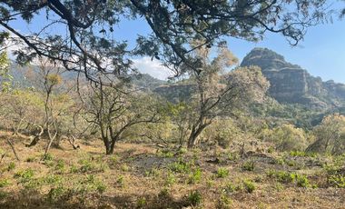 Terreno en venta en Tepoztlán Morelos, ideal para amantes de la naturaleza