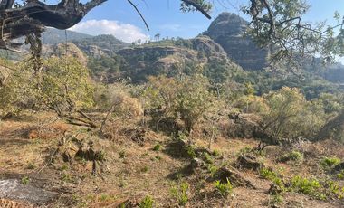 Terreno en venta en Tepoztlán Morelos, ideal para amantes de la naturaleza