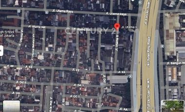 Rumah Hitung Tanah Cengkareng Jakarta Barat Area Pertokoan