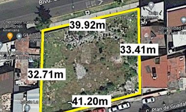 Terreno en Venta y/o Renta en Toluca, ubicado en Av. Las Torres y Pino suarez