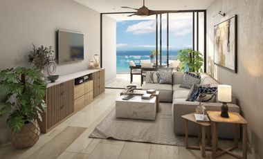 Penthouse frente al mar, con alberca privada, terraza de 78 m2 con vista al mar,