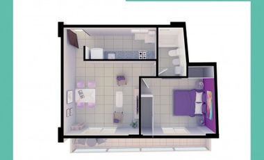 1 Dormitorio A - Edificio Miraggio