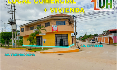 00596 - VENTA CASA YARINACOCHA + LOCAL COMERCIAL - EN ESQUINA