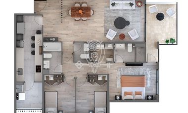 Departamento en venta Nuevos Sin Comision en Ñuñoa