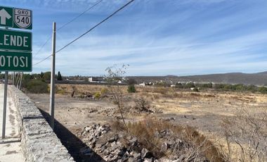 CARRETERA ESTATAL 540 A CHICHIMEQUILLAS  USO COMERCIAL E INDUSTRIAL  20,000 MTS