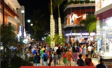 Inversion comercial, locales venta en la Quinta Avenida de Playa del Carmen.