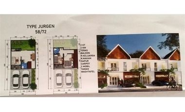 Rumah Cluster Mewah Murah Strategis Di Ampera Bekasi Timur