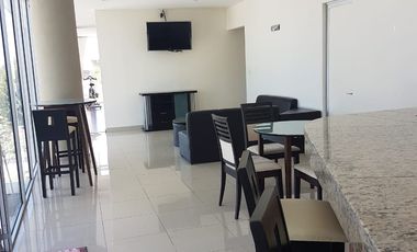 DEPTO VISTA DEL ARTE AMUEBLADO  IBERO RENTA$23,000.00 3 REC Y CUARTO DE SERVICIO