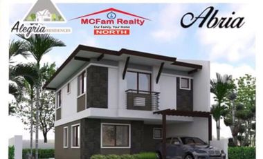 House and Lot For Sale in Loma De Gato Bulacan Alegria Lifestyle Residences Abria Model