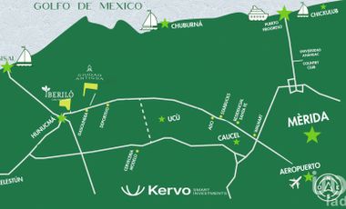 Terrenos en Mérida Baratos y con servicios desde $540 x m2