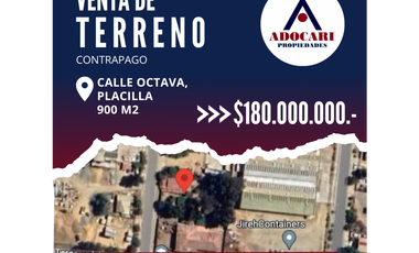 CURAUMA / PLACILLA / CALLE OCTAVA / TERRENO 900 M2