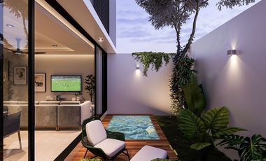 Casa Boreana residencial en venta,Cholul, Yucatán.