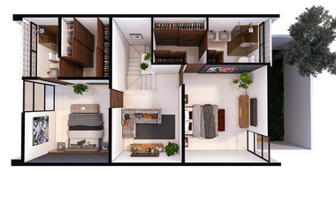 Casa Boreana residencial en venta,Cholul, Yucatán.