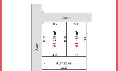 DEKAT STASIUN JENAR, TANAH MURAH 500 RIBU/M DI PURWOREJO