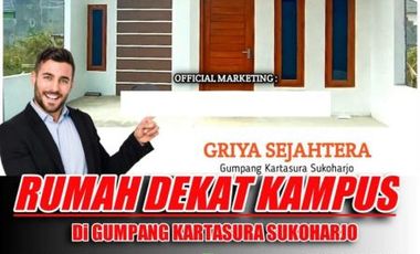 Rumah Kartasura Rumah Kampus UMS Solo Rumah Gumpang Kartasura Tanah solo