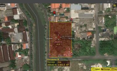 Tanah Legian Kuta dapat 2 Akses Jalan