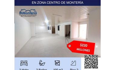 VENTA DE  APARTAMENTO EN ZONA CENTRO DE MONTERIA