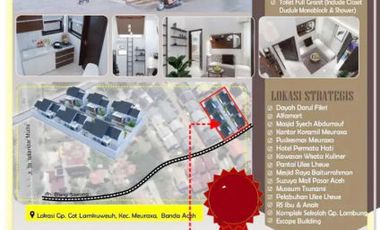 Rumah Dijual Dekat Masjid Raya Baiturrahman Aceh