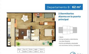 Departamento en Venta en Los carreras