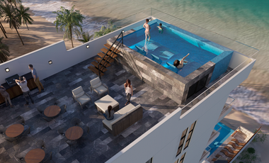 Departamento en venta Mérida Yucatán,  Bruna Beach Towers Chelem