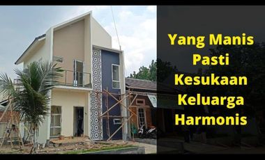Diskon 40 Juta ! 3 unit lagi!! Rumah 2 Lantai Syariah dekat Radio Rodja Cileungsi Bogor