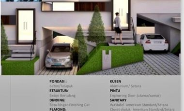 Rumah Minimalis @Padasuka Dekat ke Kawasan Arcamanik, Antapani, Cicadas dan Cicaheum