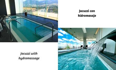 Condo with terrace, pool, jacuzzi, cinema, pet-friendly, for sale, Inte