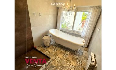 VENTA Chalet 6 AMB reciclado con piscina climatizada - zona Güemes MdP