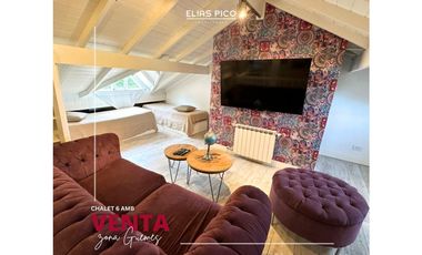 VENTA Chalet 6 AMB reciclado con piscina climatizada - zona Güemes MdP