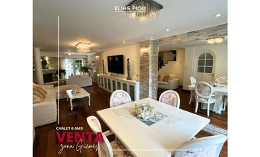 VENTA Chalet 6 AMB reciclado con piscina climatizada - zona Güemes MdP