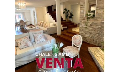 VENTA Chalet 6 AMB reciclado con piscina climatizada - zona Güemes MdP