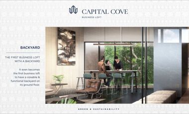 Gedung kantor mewah Capital Cove business loft BSD di CBD