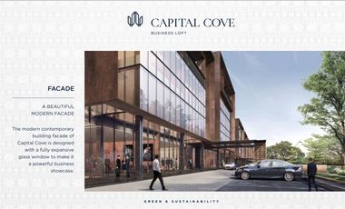 Gedung kantor mewah Capital Cove business loft BSD di CBD