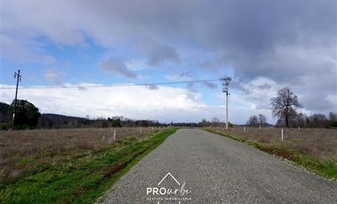 Terreno Construccion  en Venta en Venta Parcelas en Condominio Lomas del Trebol, acceso Ruta 5S, 5.000 m2, Paillaco, Valdivia