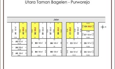 107 m2 Tanah Murah Timur Taman Pendowo: SHM