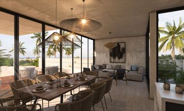 Departamento  en venta Mérida Yucatán, Bajareque Telchac Puerto