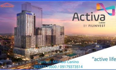 Filinvest Activa Flex Commercial Office Space Condo For Sale in Cubao Quezon City