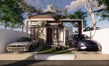 RUMAH MURAH DI BERBAH TANAH LUAS DEKAT AAU