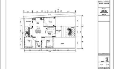 RUMAH MURAH DI BERBAH TANAH LUAS DEKAT AAU