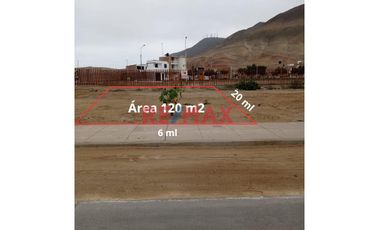 Se Vende Terreno  En Av. Principal Urb. Las Lomas De Pucusana Cerca Al Club Nautico El Poseidon