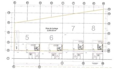 Bodega en Renta o Venta 575m2, San Sebastián
