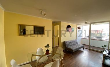 Se arrienda impecable departamento amoblado, excelente ubicaión y conectividad