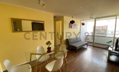 Se arrienda impecable departamento amoblado, excelente ubicaión y conectividad