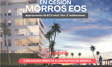 CESION apartamento de 2 alcobas MORROS EOS en Serena del mar Cartagena