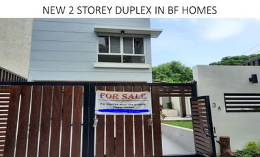 New Zen 2 Storey Duplex in BF Homes