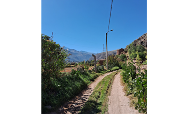 VENDO TERRENO 1332 M2 PAUCARBAMBA VALLE SAGRADO CUSCO